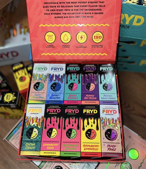 Buy Fryd Extracts Blueberry Zlushie is a first-class vape firm of which the specialty is producing gourmet vape juices. . Fryd disposable flavors